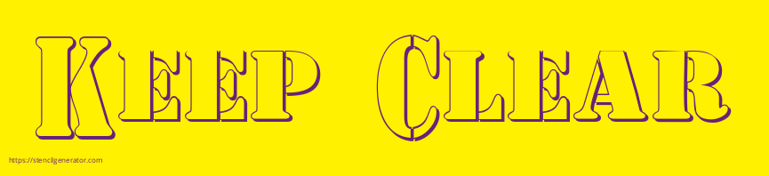 Keep Clear