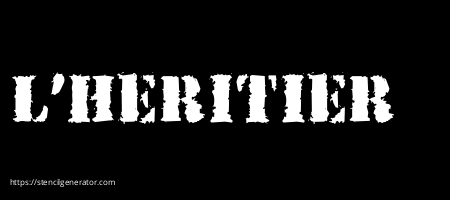 L'HERITIER 