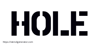 HOLE