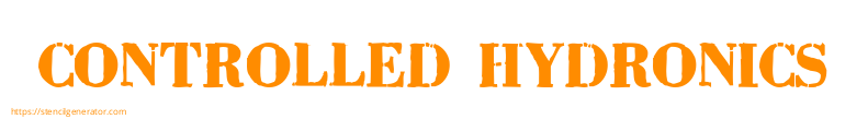 CONTROLLED HYDRONICS