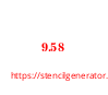 9.58